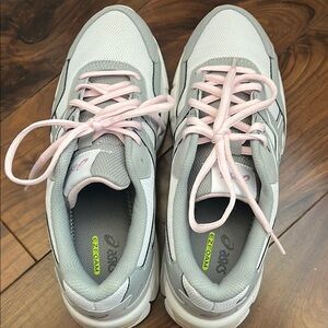Never Worn ASICS EZFOAM Gray and Pink Athletic Shoes